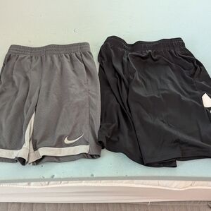 Boys Nike and Under Armour shorts size Large